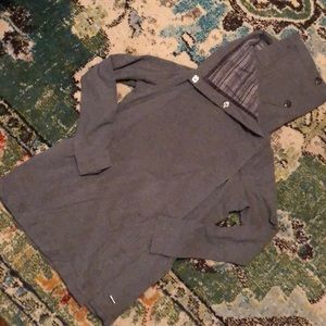 Sz 6 lululemon wrap coat grey